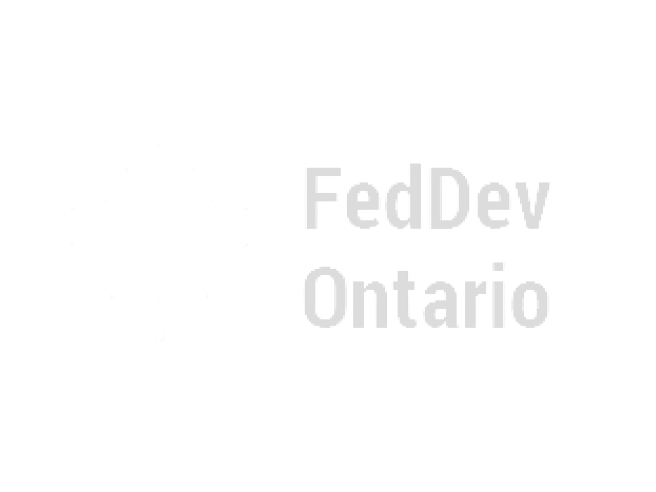 FedDev Ontario logo